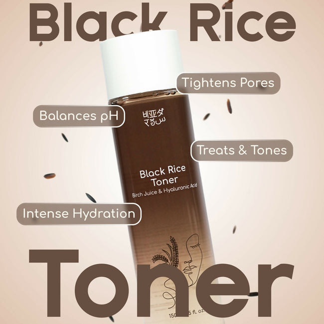 Beyond Rice Black Rice Toner - Birch Juice & Hyaluronic Acid Main Image