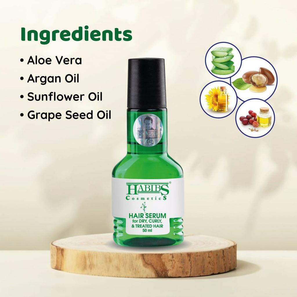 Habibs Professionnel Hair Serum For Smooth Anti-Frizz Hair