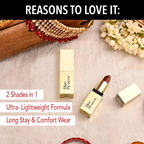 Blue Heaven 2-In-1 Dual Shade Lipstick - C10