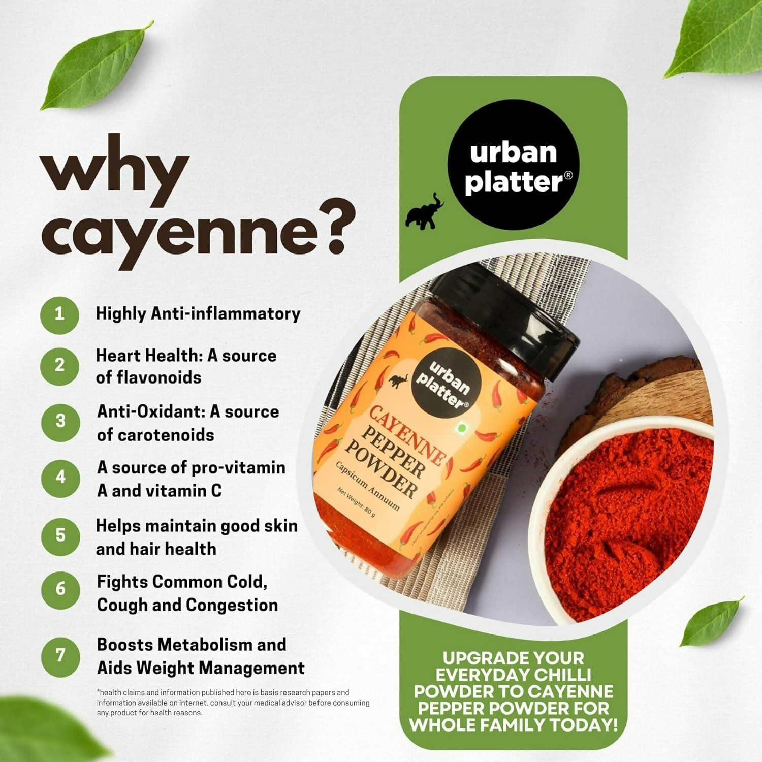 Urban Platter Cayenne Pepper Powder