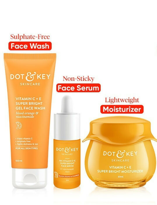 Dot & Key Vitamin C + E CSM (Cleanser, Serum, Moisturizer) Routine Combo Main Image