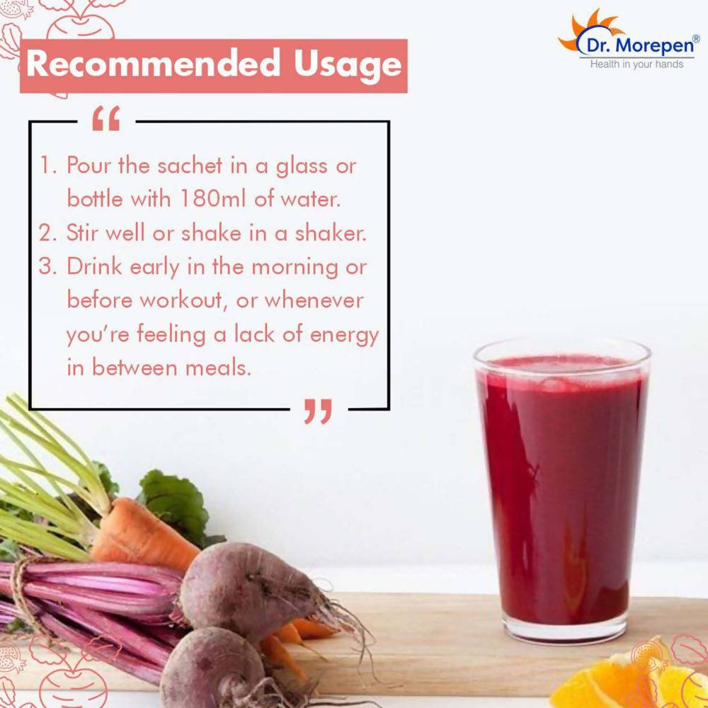 Dr. Morepen Beet It Natural Energy Drink Powder