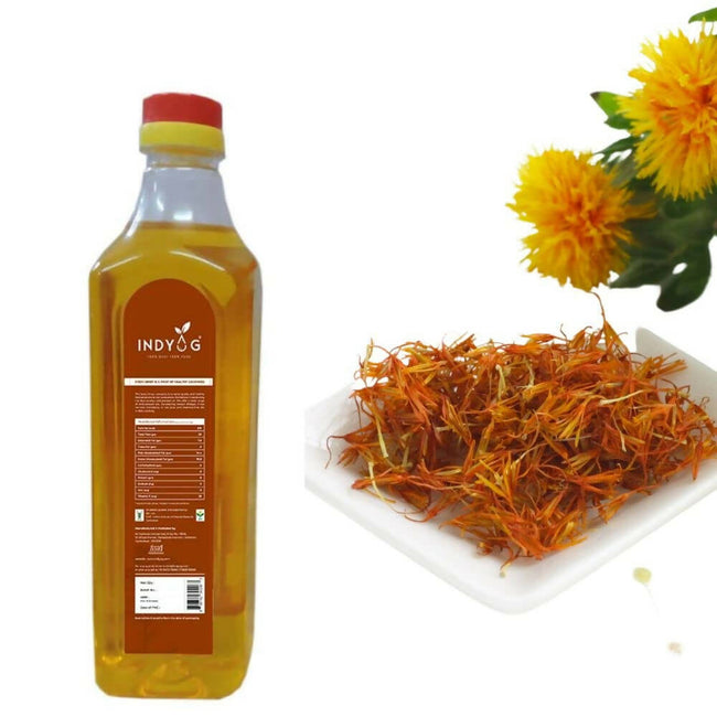 Indyug Cold Pressed Safflower Oil Main Image