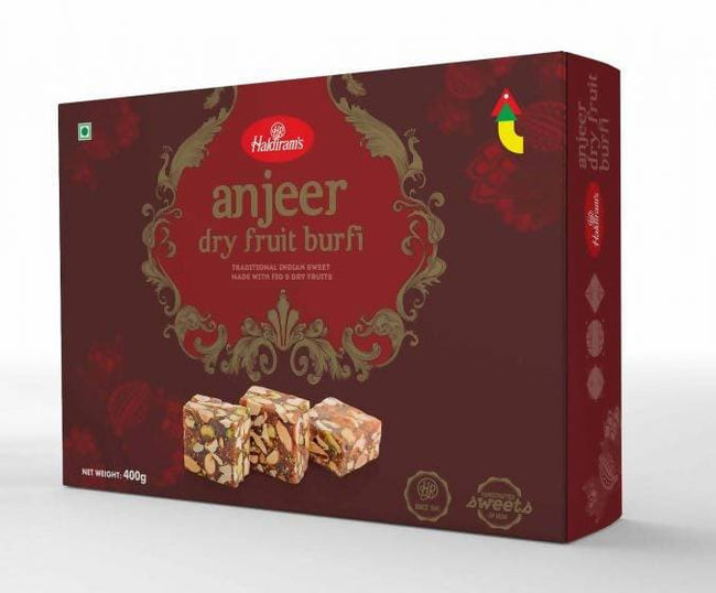 Haldiram's Anjeer Dry Fruit Burfi Hover Image