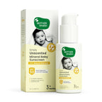 Mother Sparsh Simply Unscented Mineral Baby Sunscreen with Natural Oatmeal, with SPF 50 & UVA/UVB Protection