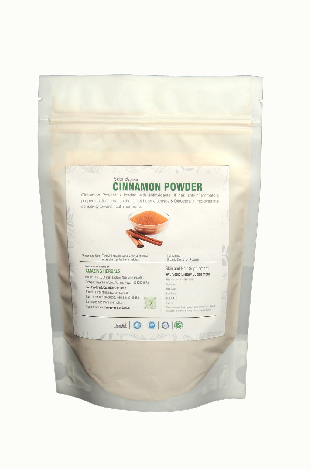Dr.Bhargav's Indigenous Cinnamon Powder