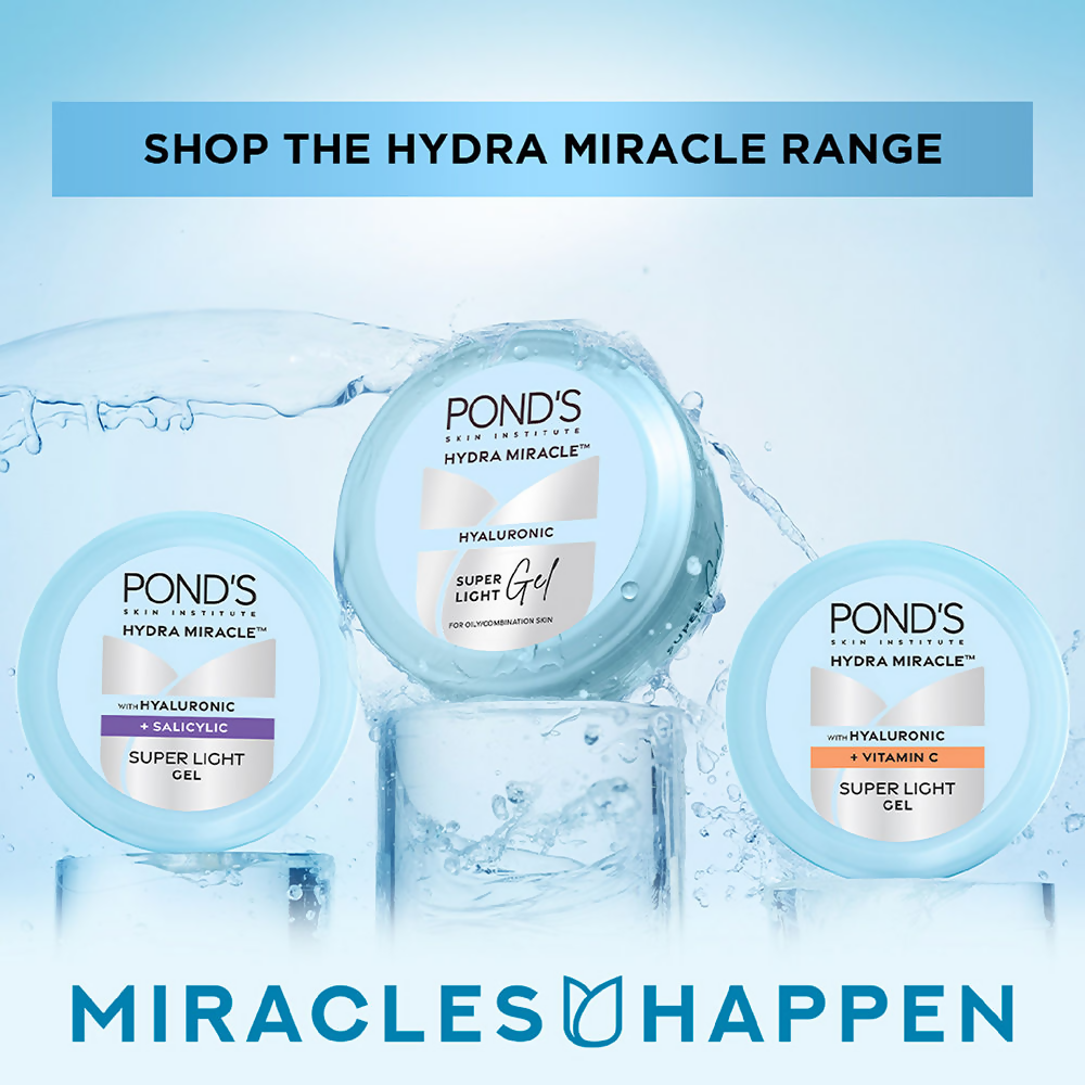 Ponds Miracle Super Light Gel With Hyaluronic Acid & Salicylic