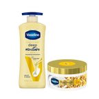 Vaseline Deep Moisture Body Lotion + Butter Combo