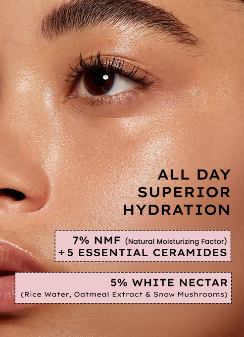 Hyphen By Kriti Sanon 7% Ceramides-Nmf Milky Toner Essence With 5% Glass Skin Blend Of Rice Water Snow Mushroom & Oatmeal