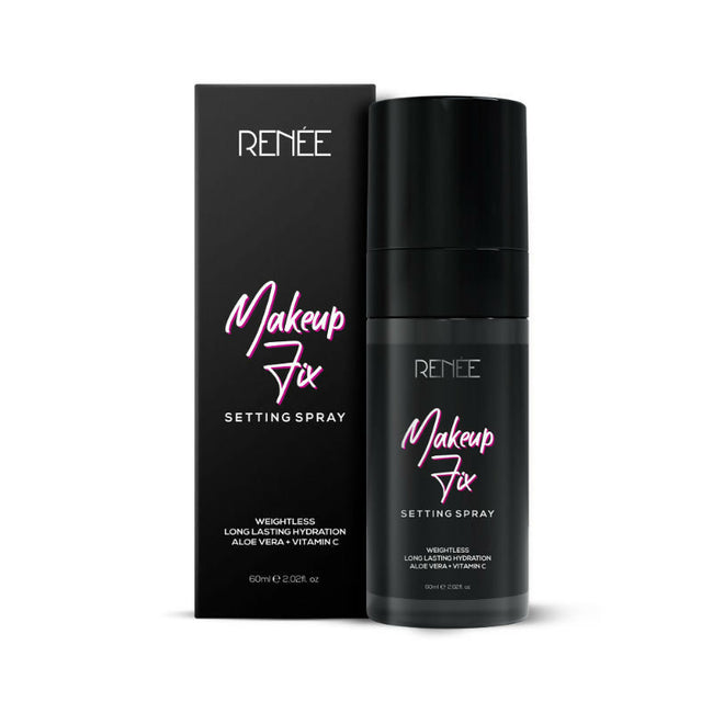 Renee Cosmetics Makeup Fix Setting Spray - Prevents Cracks, Minimizes Pores & Fine Lines Hover Image