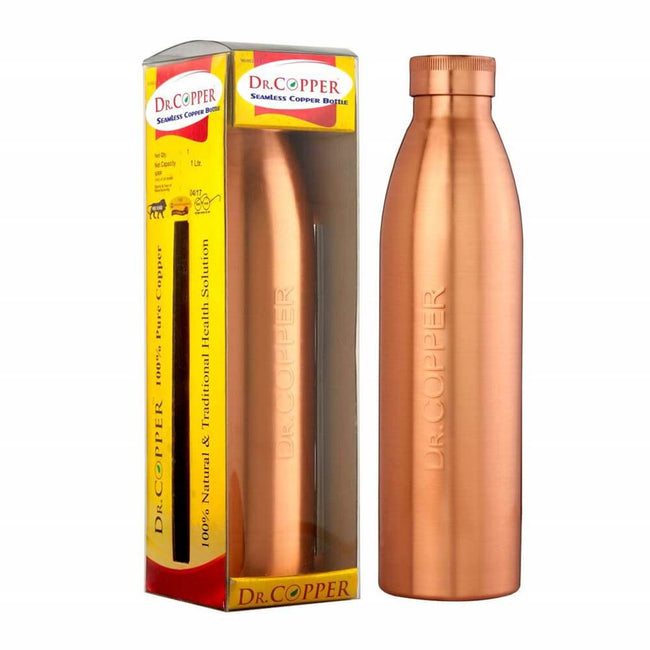 Dr.Copper's Copper Water Bottle - 1 Liter Hover Image