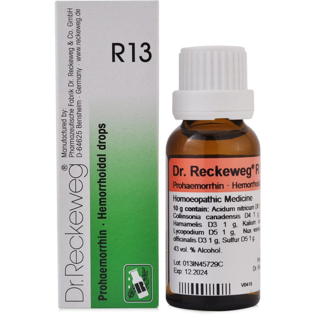 Dr. Reckeweg R13 Hemorrhoidal Drops Hover Image