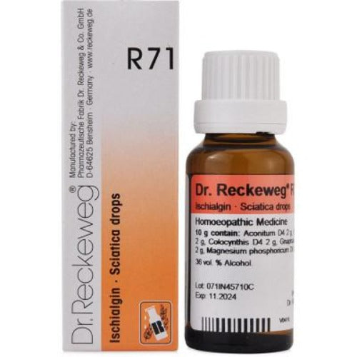Dr. Reckeweg R71 Ischialgin - Sciatica Drops Hover Image