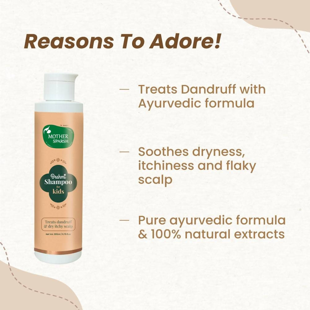 Mother Sparsh Brahmi Hair Shampoo For Kids