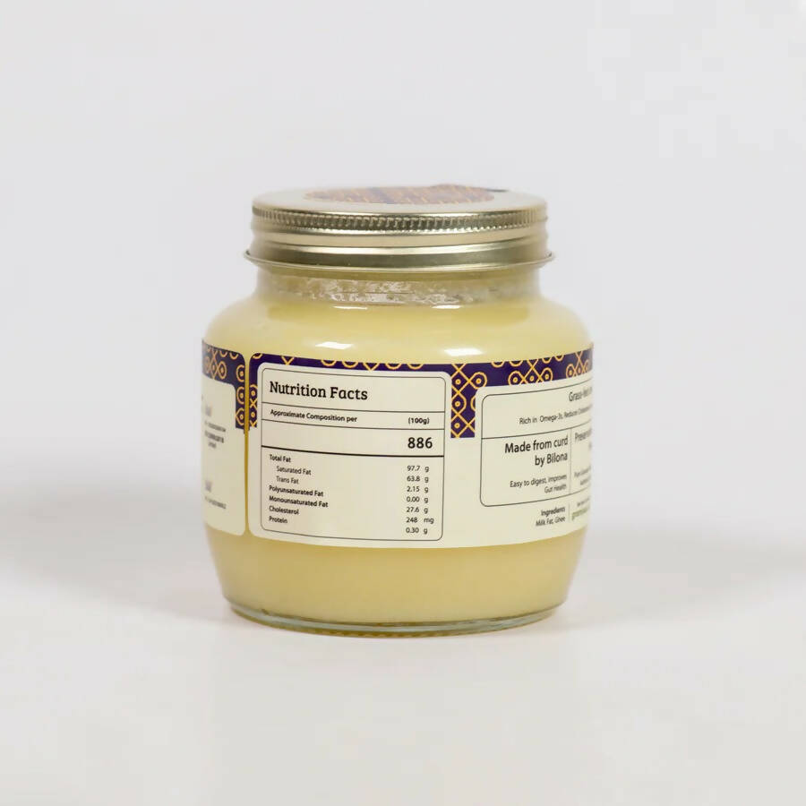 Gramiyaa Kangeyam A2 Cultured Cow Ghee | 100% Desi Ghee | Pure & Organic Ghee