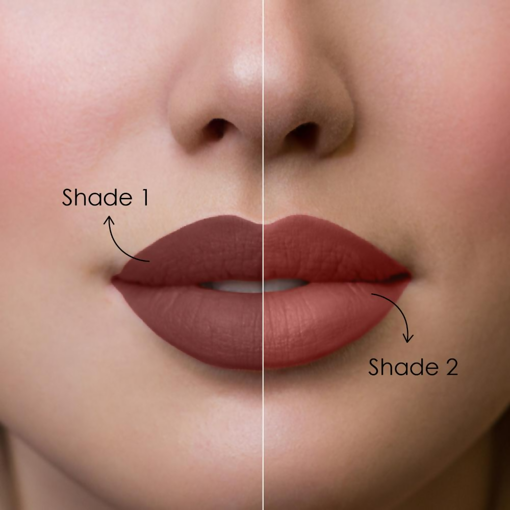 Blue Heaven 2-In-1 Dual Shade Lipstick - C2