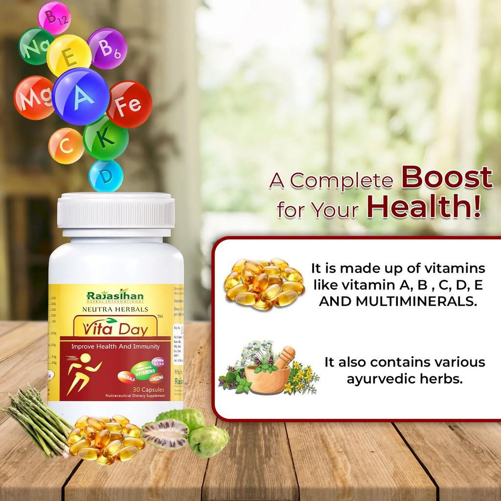 Rajasthan Herbals Neutra Herbals Vita Day Capsules