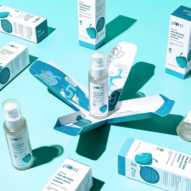 Plum Cica & Hya-Betaine Vegan Mucin Essence Main Image