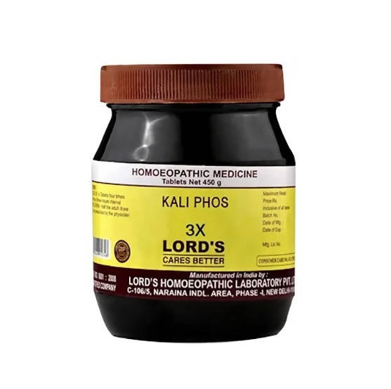 Lord's Homeopathy Kali Phos Biochemic Tablets Main Image