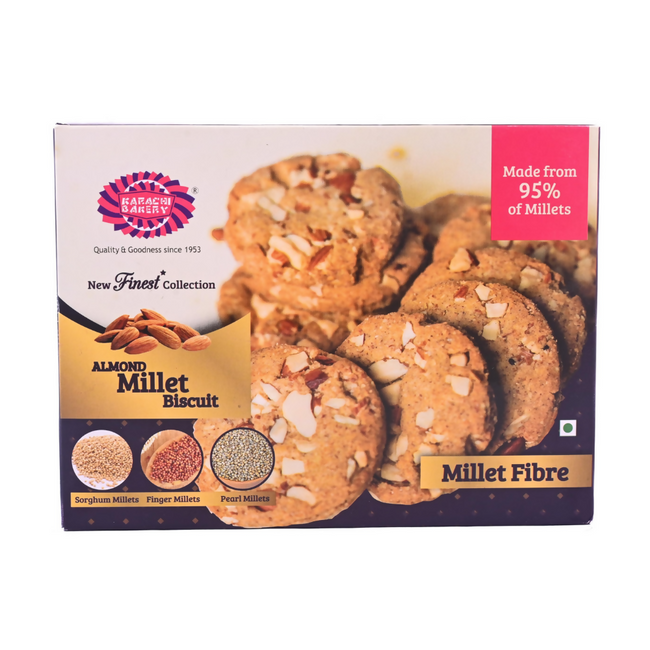 Karachi Bakery Almond Millet Biscuits Hover Image