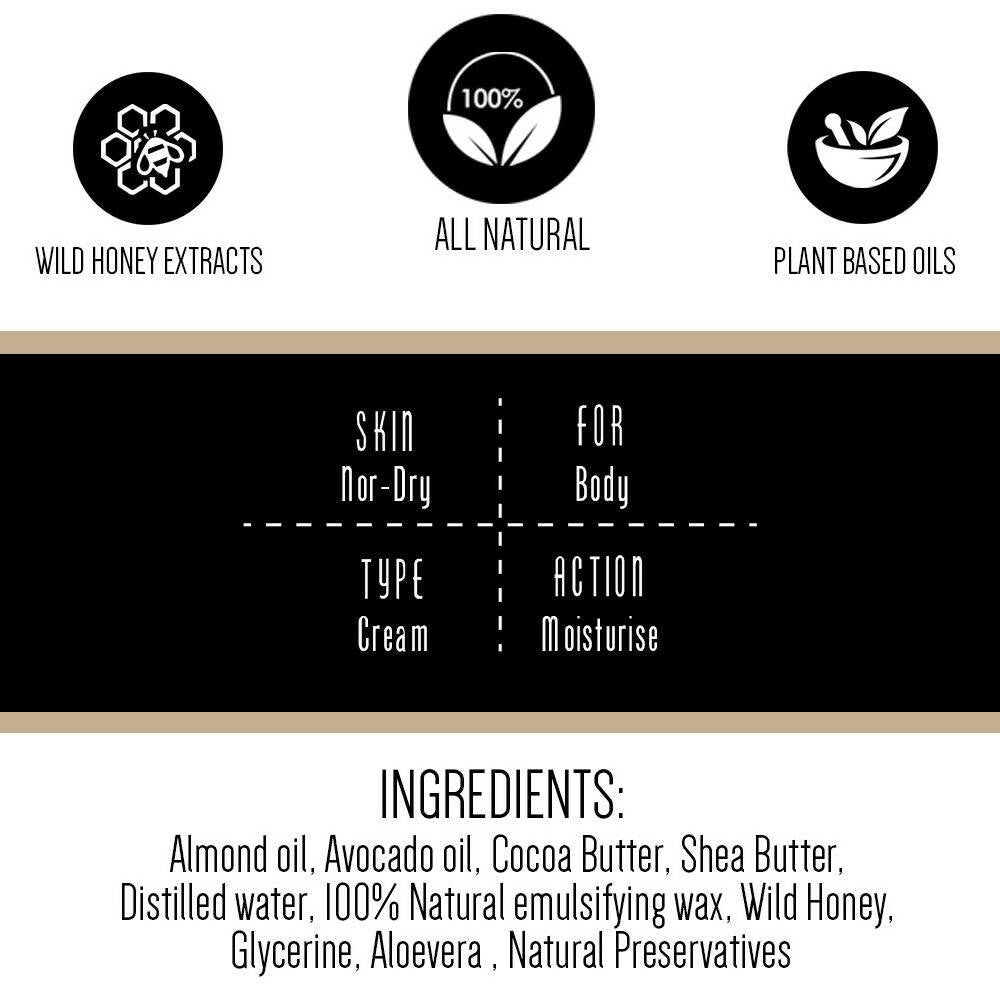 Gulnare Skincare Cocoa Body Butter With Wild Honey