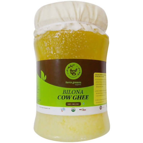 Terra Greens Organic Bilona Cow Ghee | Vedic Bilona Method | Churned From Curd | Pure, Healthy & Natural Hover Image
