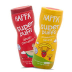 Happa Organic Multigrain Apple Cinnamon & Strawberry Banana Melts Super Puffs Combo(8 Months+)