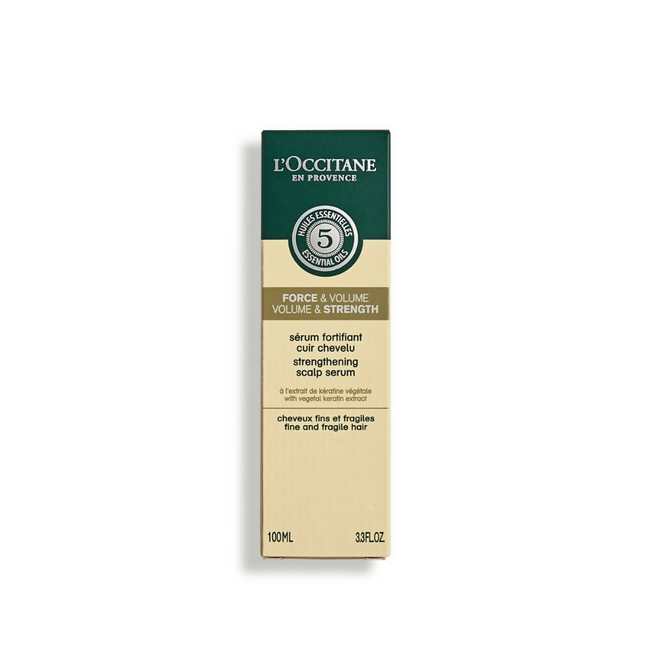 L'Occitane Strength & Volume Scalp Serum Hover Image