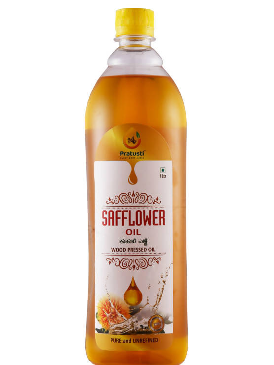 Pratusti Wood Pressed Safflower Oil Hover Image