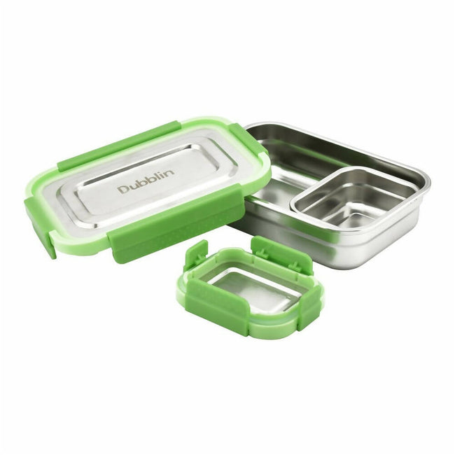 Dubblin Dineout Junior Stainless Steel Lunch Box Main Image