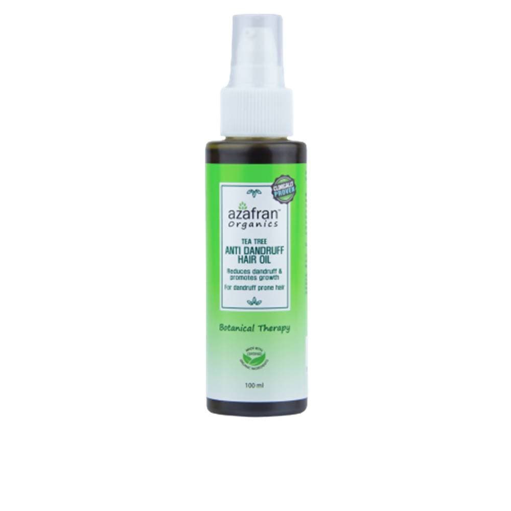 Azafran Organics Tea Tree Anti Dandruff Hair Oil