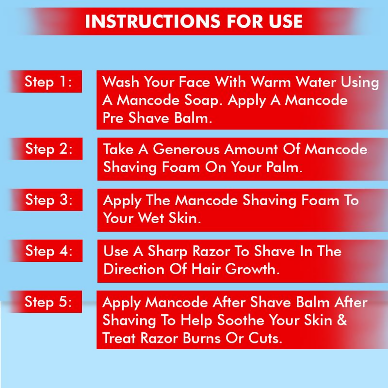 Mancode Shaving Foam For Men