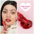 Foxtale Brightening SPF 30 Lip Balm - Ruby Glaze (Blueberry), Brightens Lips, Reduces Pigmentation