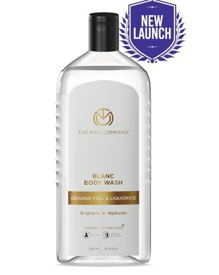 The Man Company Blanc Perfumed Body Wash For Men With Orange Peel & Liquorice