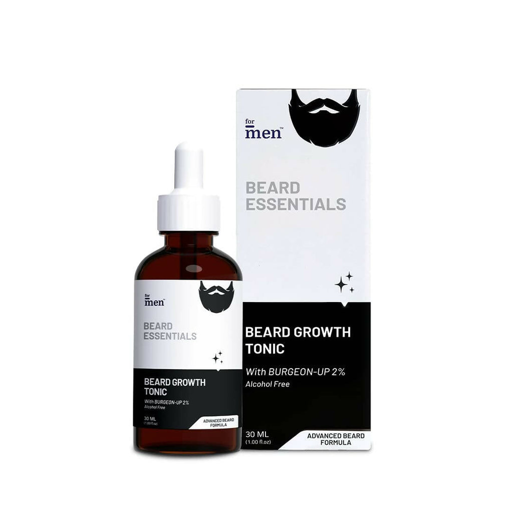 ForMen Beard Growth Tonic with 5% Minoxidil & 2% Burgeon Up