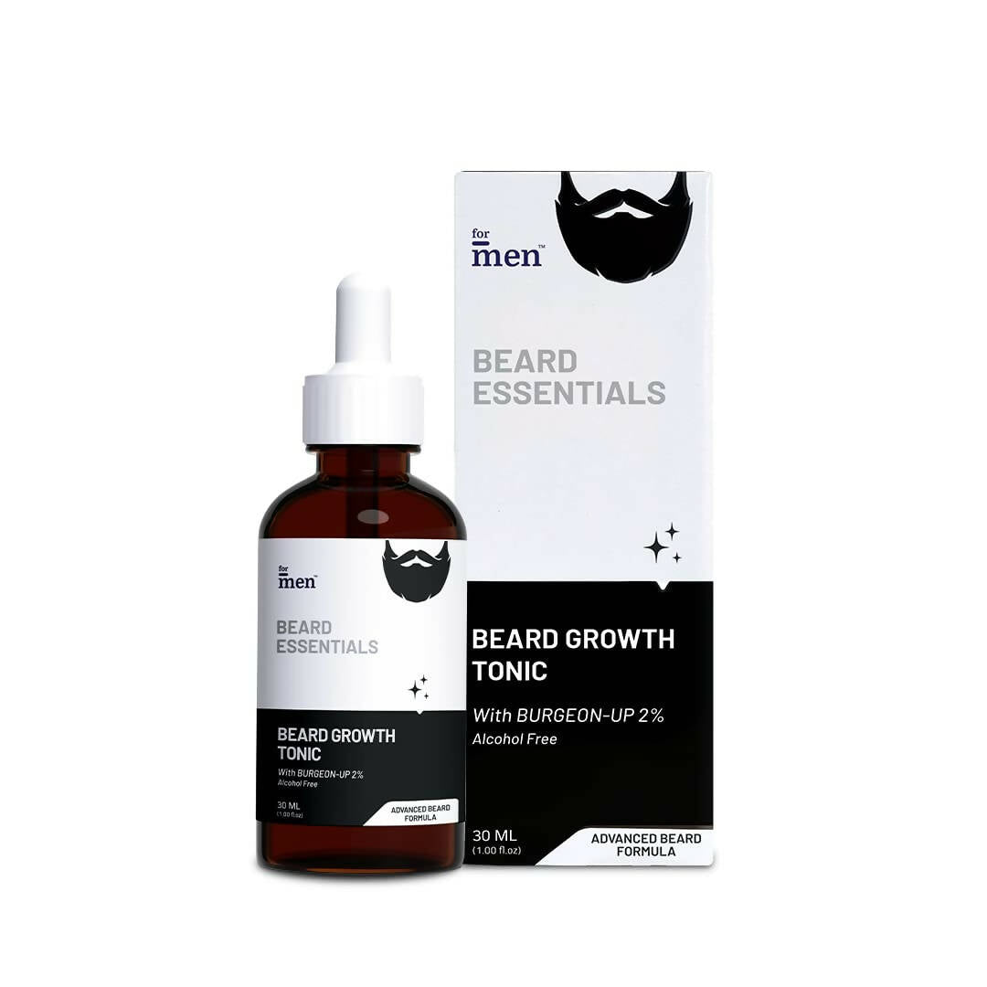 ForMen Beard Growth Tonic with 5% Minoxidil & 2% Burgeon Up