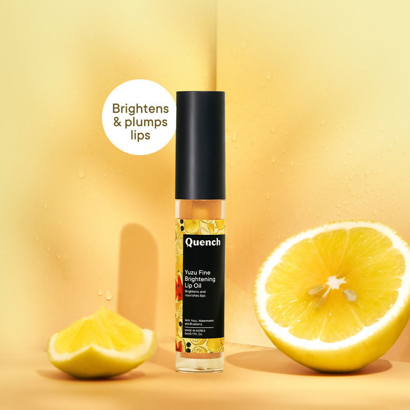 Quench Brightening Korean Lip Oil with Yuzu Vitamin C