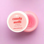 Plum Candy Melts Vegan Lip Balm Red Velvet Love For Dry & Chapped Lips, Natural SPF with Vitamin A