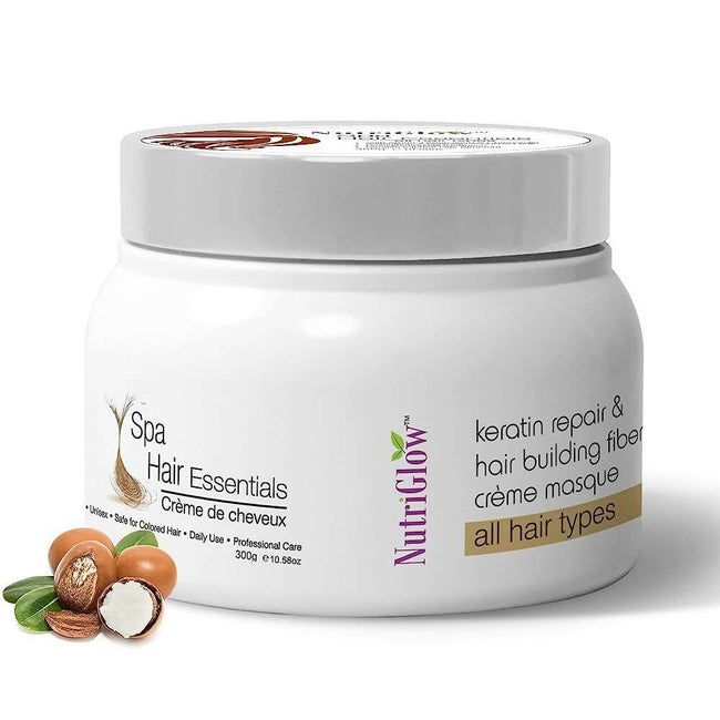 NutriGlow Hair Spa Cream with Keratin Repair Formula Hover Image