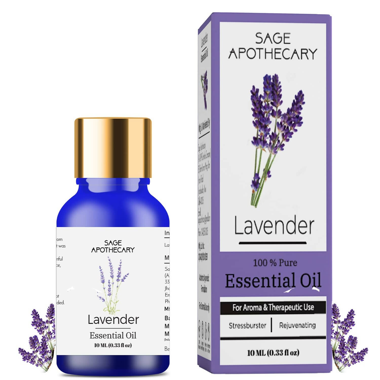 Sage Apothecary Lavender Essential Oil