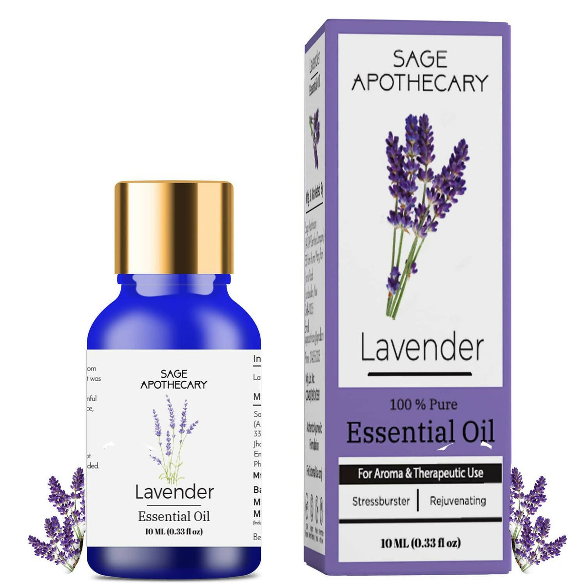 Sage Apothecary Lavender Essential Oil