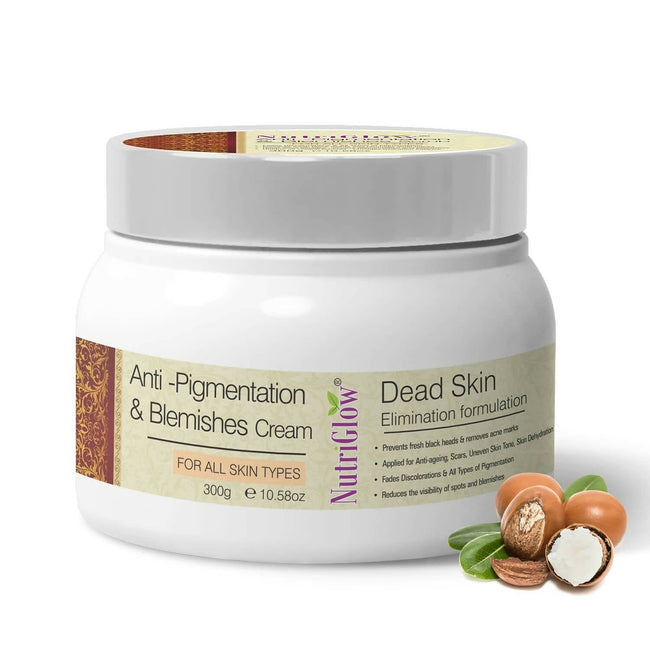 NutriGlow Anti Pigmentation & Blemishes Cream with Apricot Extracts & Oatmeal Hover Image