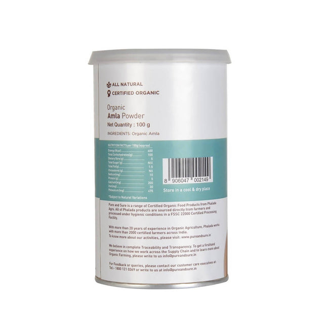 Pure & Sure Organic Superfood+ Amla Powder Main Image