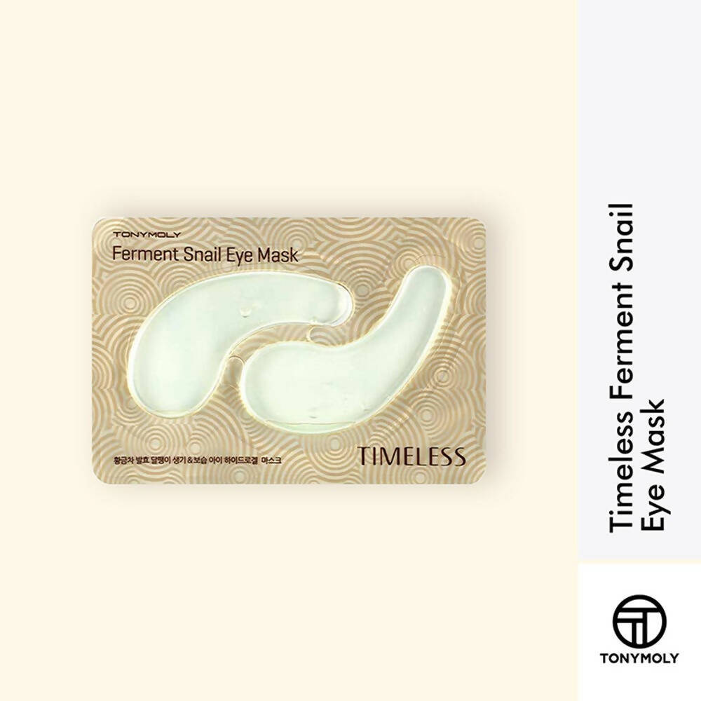Tonymoly Timeless Ferment Snail Eye Mask - Korean Skincare