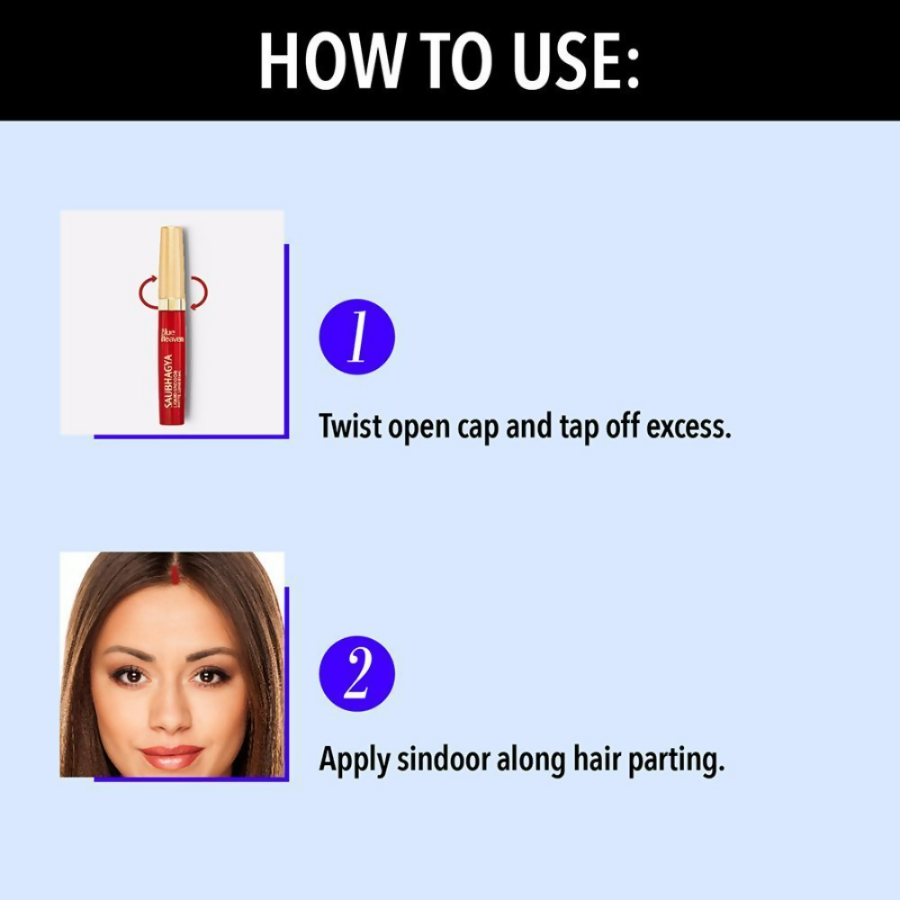 Blue Heaven Saubhagya Sindoor Liquid - Red