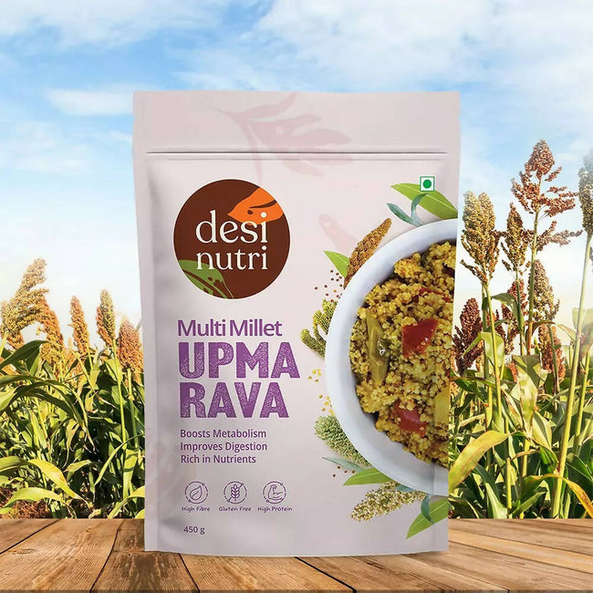 Desi Nutri Multi Millet Upma Rava Main Image