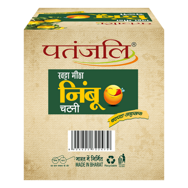 Patanjali Khatta Mitha Nimboo Chutney Main Image