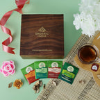 Organic India Wooden Gift Box 60 Teabags