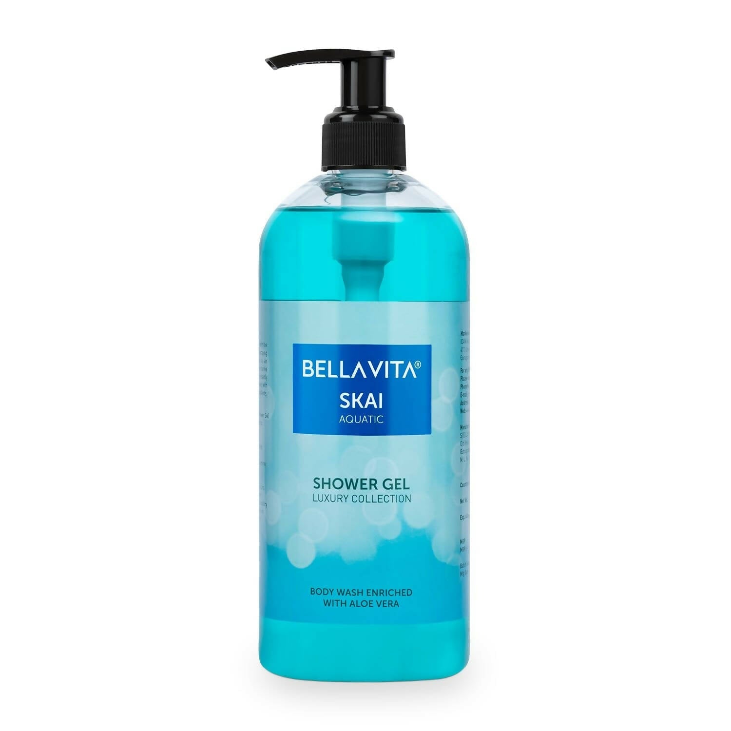 Bella Vita Luxury Skai Aquatic Body Wash Refreshing Shower Gel
