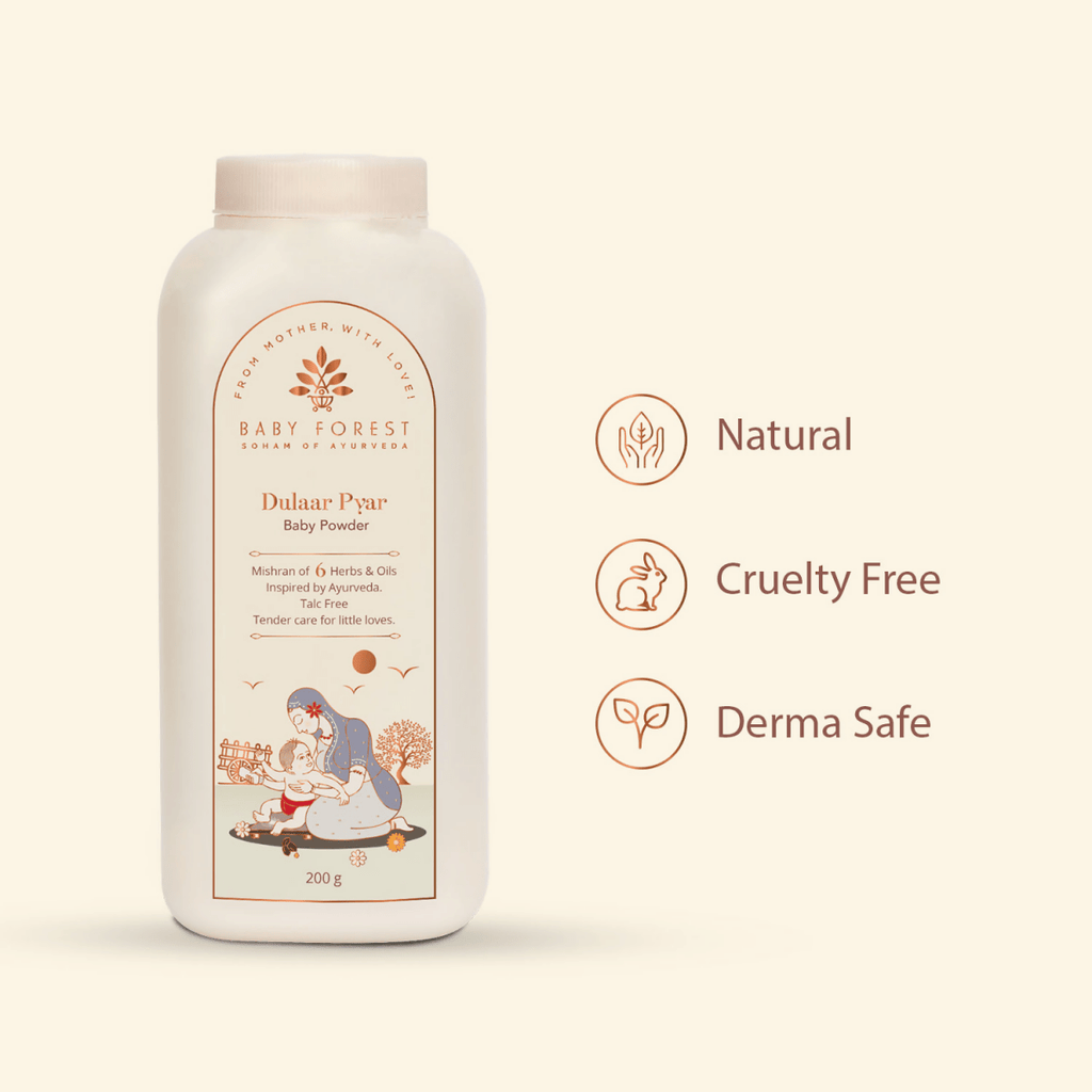 Baby Forest Dulaar Pyar Talc-Free Baby Powder